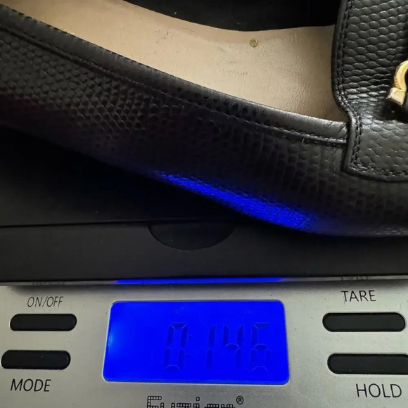 Salvatore Ferragamo Womens Animal Print Loafers 8.5 Black Lizard Whimsigoth - Picture 7 of 13